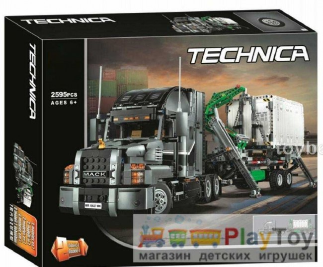 Конструктор «Technic» (10827) Вантажівка MACK Anthem, 2595 деталей - Аналог Технік 42078