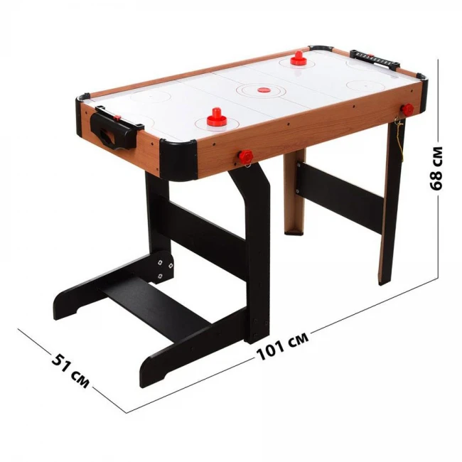 Аэрохоккей 20168T "Воздушный хоккей" (101x51x68 см, деревянный, на ножках, от сети)