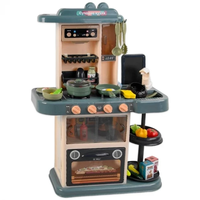 Дитяча кухня TK Group 65683 / 65583 (висота 70 см, світло, звук, вода, парогенератор)