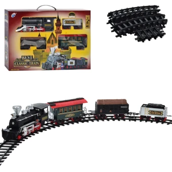 Железная дорога YY-126EN Classical Train (дым, длина пути 420 см)