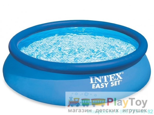 Семейный надувной бассейн Intex Easy Set (28142) круглый 396 х 84 см Семейный надувной бассейн Intex Easy Set (28142) круглый 396 х 84 см