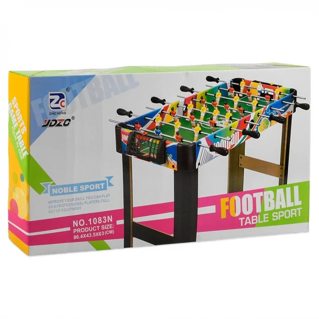 Настільний футбол 1083N (86,4 х43, 5х63 см, дерев'яний, 8 штанг, на ніжках)