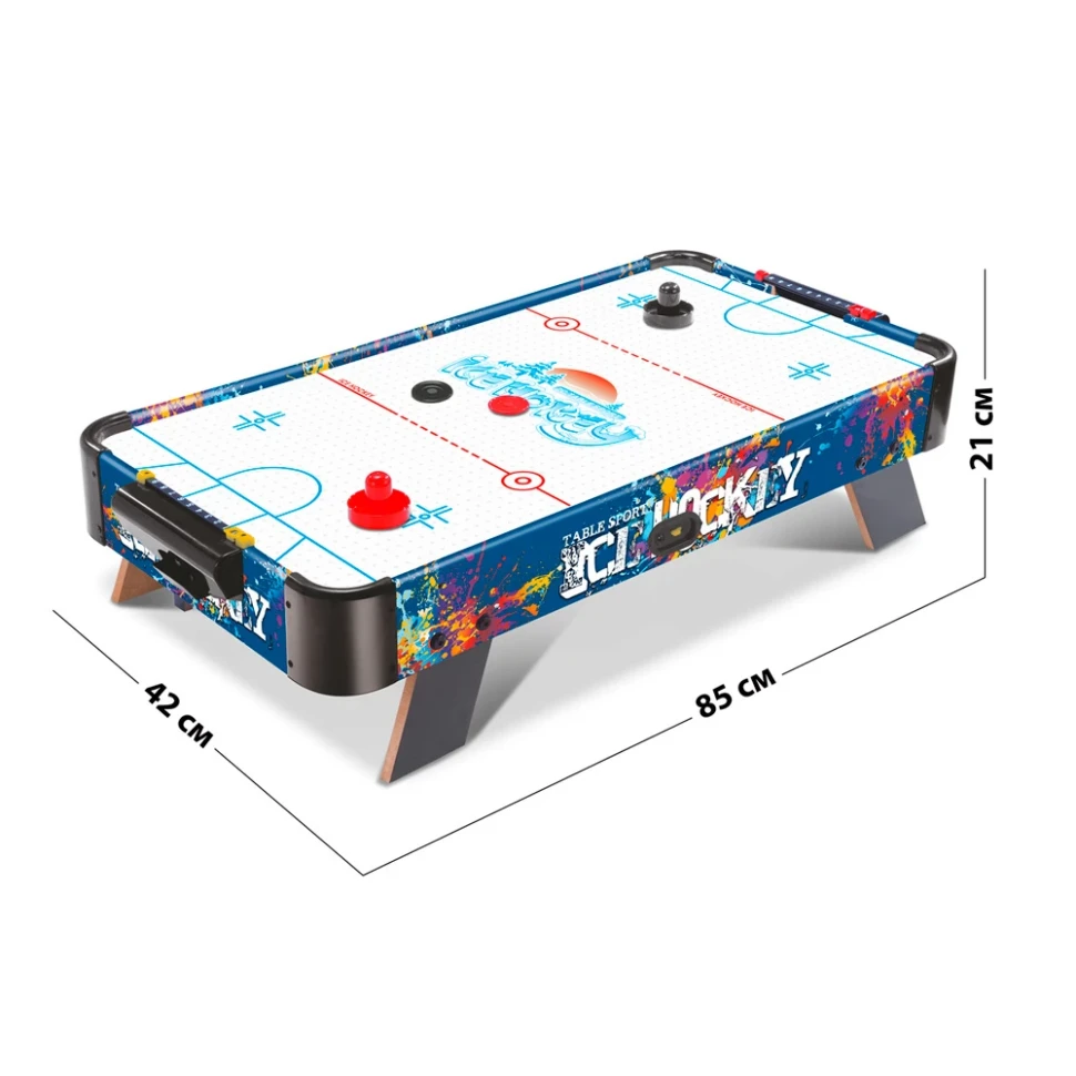 Аэрохоккей Limo Toy ZC 3005 A (85x42x21 см, деревянный, на ножках