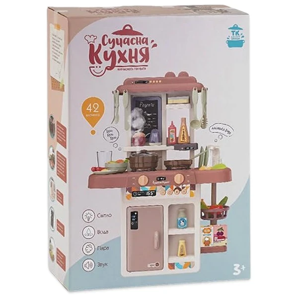 Детская кухня TK Group 92015 (высота 63 см, свет, звук, вода, парогенератор) Детская кухня TK Group 92015 (высота 63 см, свет, звук, вода, парогенератор)