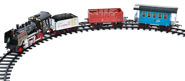 Залізниця YY-514 Classical Train (дим, довжина колії 420 см, USB)