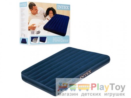 Велюровый матрас Intex (68758) 137x191x22 Велюровый матрас Intex (68758) 137x191x22