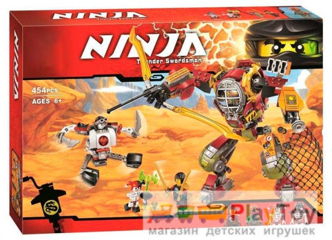 Конструктор "Ninja" (10525) Робот Роніна 454 деталі
