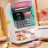 Детский сейф банкомат ATM 7012 A с банковской картой, звук, подсветка, выдача и прием наличных Детский сейф банкомат ATM 7012 A с банковской картой, звук, подсветка, выдача и прием наличных