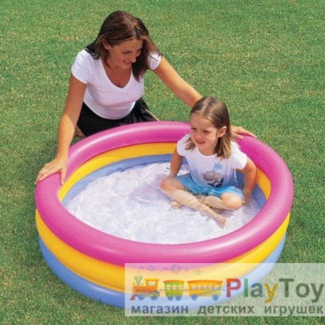 Детский надувной бассейн Bestway 51104 102 х 25 см Детский надувной бассейн Bestway 51104 102 х 25 см