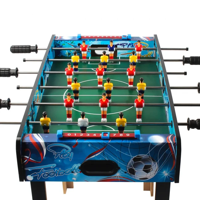 Настольный футбол 2342 (69x36,5x62 см, деревянный, 6 штанг, на ножках) Настольный футбол 2342 (69x36,5x62 см, деревянный, 6 штанг, на ножках)