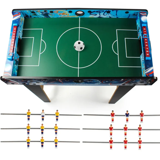 Настольный футбол 2342 (69x36,5x62 см, деревянный, 6 штанг, на ножках) Настольный футбол 2342 (69x36,5x62 см, деревянный, 6 штанг, на ножках)