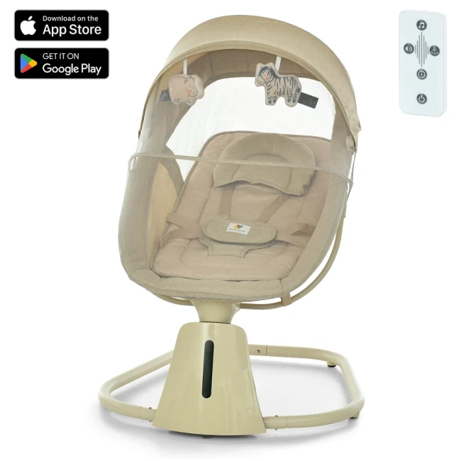 Укачивающий центр-шезлонг Mastela 8015