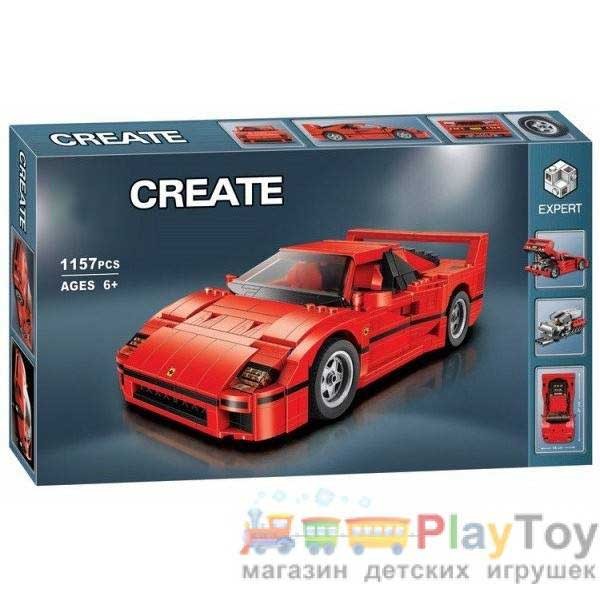Конструктор «Creator» (10567) Ferrari F40, 1157 деталей – Аналог Креатор 10248