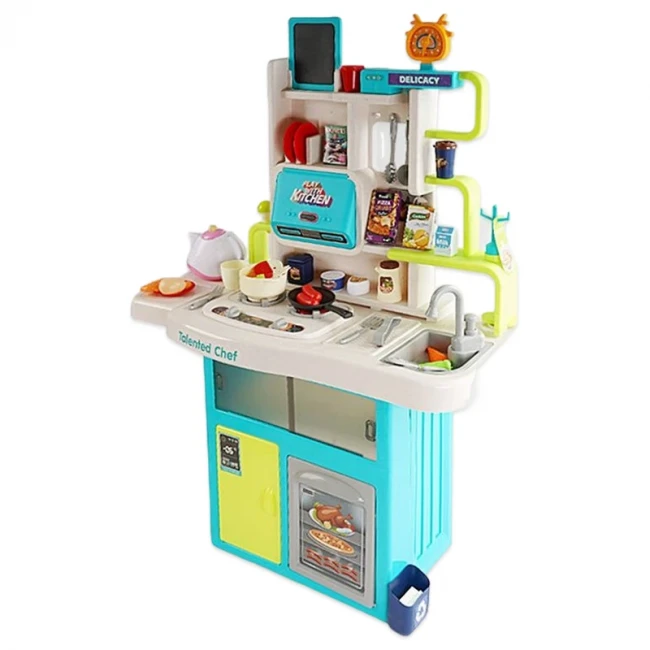 Дитяча велика кухня Home Chef 922-178 (висота 102 см, світло, звук, вода, парогенератор)