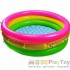 Дитячий надувний басейн Intex 58924-3 Веселка 86 х 25 см з кульками 10 шт тентом підстилкою насосом