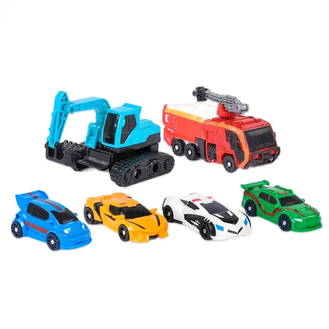 Трансформер Тобот Магма 6 (535) 24 см, 6 машинок