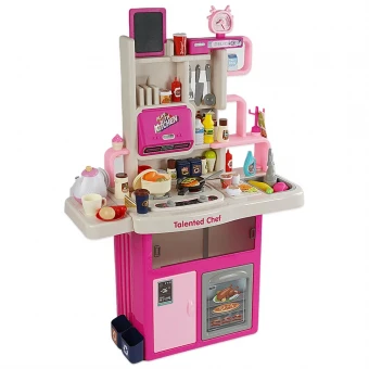 Дитяча велика кухня Modern Kitchen 922-179 (висота 102 см, світло, звук, вода, парогенератор)