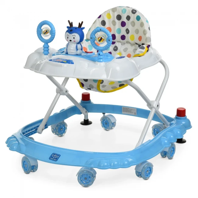 Ходунки для малюка Bambi M 3168 6 кольорів (музика, підсвічування, пальчикова гра, брязкальця) Ходунки для малюка Bambi M 3168 6 кольорів (музика, підсвічування, пальчикова гра, брязкальця)