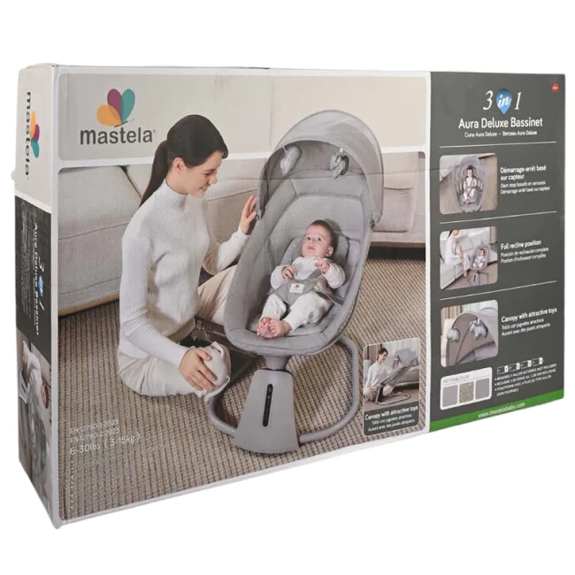 Укачивающий центр-шезлонг Mastela 8018