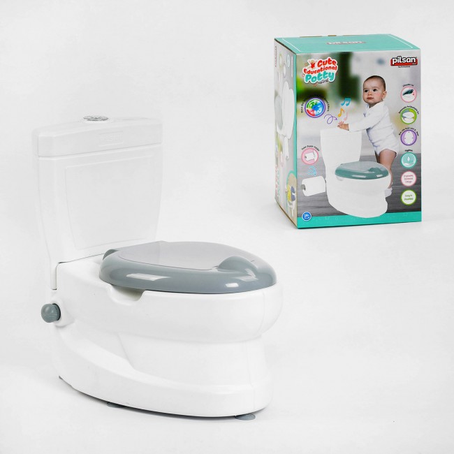 Детский горшок унитаз Pilsan 07-559 (музыкальный, подсветка, держатель для бумаги) Детский горшок унитаз Pilsan 07-559 (музыкальный, подсветка, держатель для бумаги)