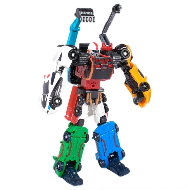 Трансформер Тобот Магма 6 (523) 40 см, 6 машинок