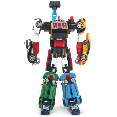 Трансформер Тобот Магма 6 (523) 40 см, 6 машинок