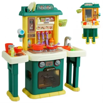 Дитяча кухня + ванна Kitchen&Washstand BL 107 B (висота 70 см, світло, звук, вода, парогенератор)