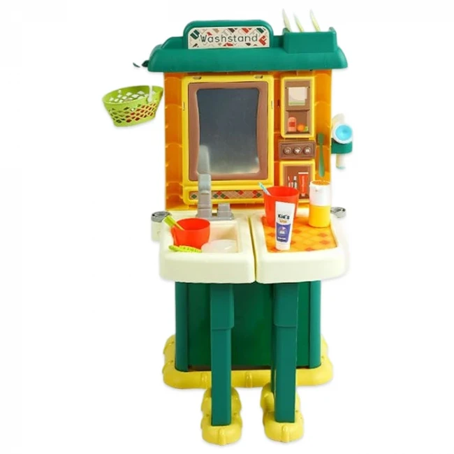 Дитяча кухня + ванна Kitchen&Washstand BL 107 B (висота 70 см, світло, звук, вода, парогенератор)