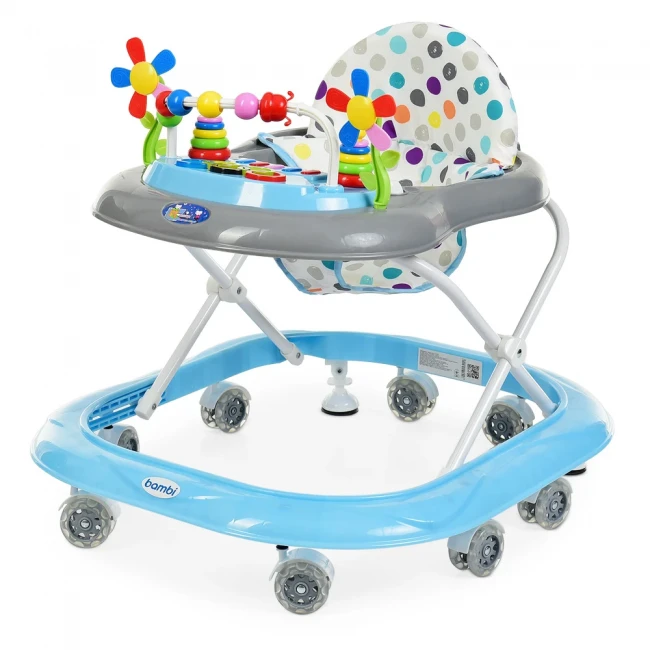 Ходунки для малыша Bambi M 3169 6 цветов (музыка, подсветка, пальчиковые игры)