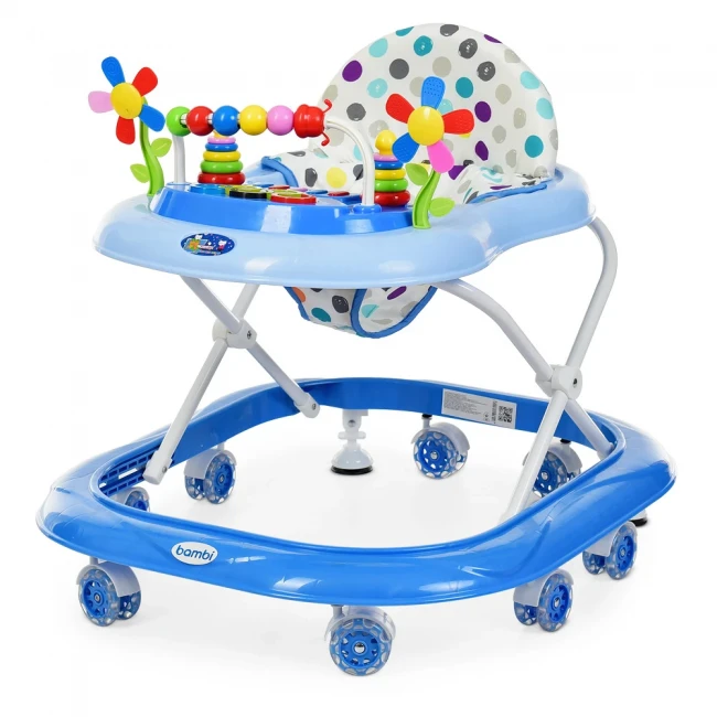 Ходунки для малыша Bambi M 3169 6 цветов (музыка, подсветка, пальчиковые игры)