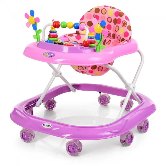 Ходунки для малыша Bambi M 3169 6 цветов (музыка, подсветка, пальчиковые игры)