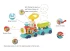 Ходунки-каталка Walker Train HE0840 Паровоз (игровая панель, музыка, свет, часы, парогенератор)