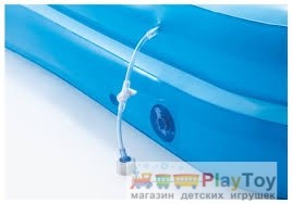 Детский надувной бассейн Intex (57161) Приключения в джунглях 257 х 216 х 84 см