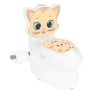 Детский горшок унитаз Pilsan 07-563 Котёнок (музыкальный, подсветка, держатель для бумаги)