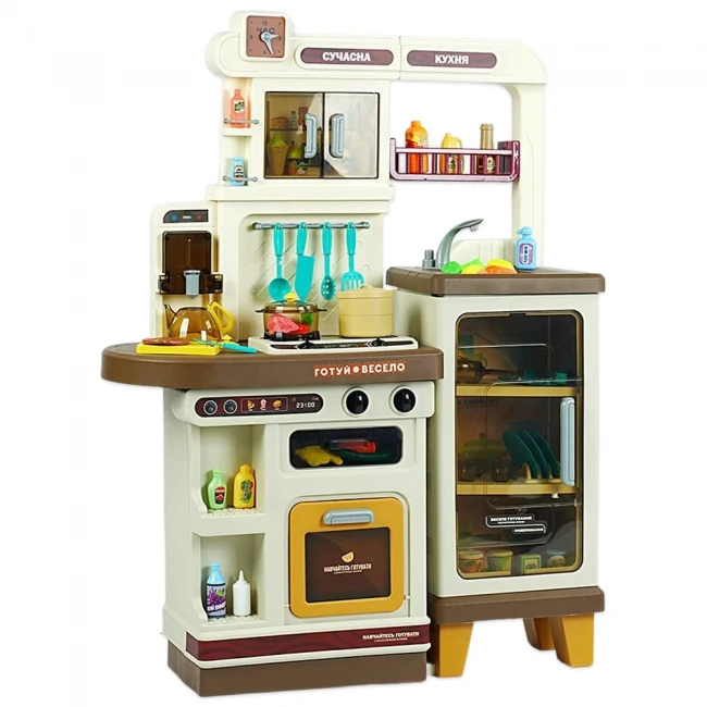 Детская большая кухня TK Group TK 15166 (высота 103 см, свет, звук, вода, кулер, парогенератор)