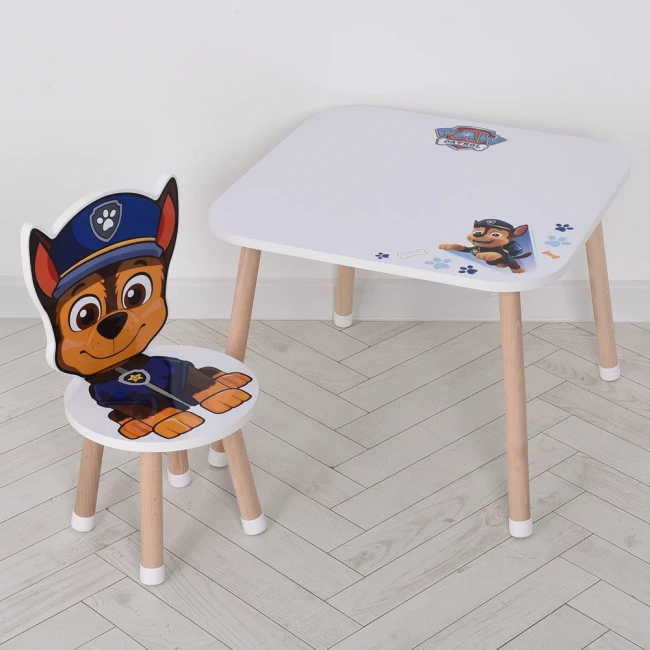 Дитячий столик зі стільцем Bambi M 502-3 дерев'яний