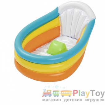 Детский надувной бассейн Bestway 51134 76 х 48 х 33 см с термометром Детский надувной бассейн Bestway 51134 76 х 48 х 33 см с термометром