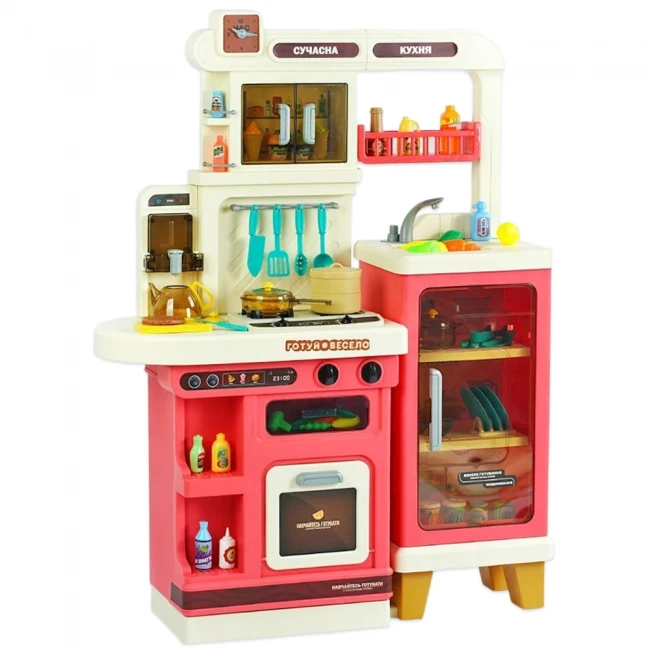 Детская большая кухня TK Group TK 22155 (высота 103 см, свет, звук, вода, кулер, парогенератор) Детская большая кухня TK Group TK 22155 (высота 103 см, свет, звук, вода, кулер, парогенератор)
