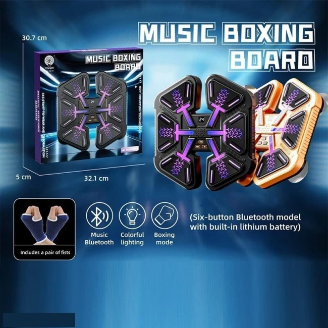 Музыкальный боксерский тренажер Boxing 7782 CD (подсветка, музыка, bluetooth, аккумулятор, перчатки) Музыкальный боксерский тренажер Boxing 7782 CD (подсветка, музыка, bluetooth, аккумулятор, перчатки)
