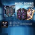 Музыкальный боксерский тренажер Boxing 7782 CD (подсветка, музыка, bluetooth, аккумулятор, перчатки)