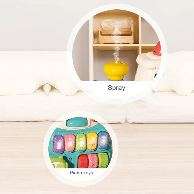 Ходунки детские Baby Walker 6062 Поезд 3в1 (игровая панель, музыка, свет, парогенератор, часы) Ходунки детские Baby Walker 6062 Поезд 3в1 (игровая панель, музыка, свет, парогенератор, часы)