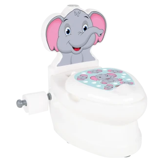 Детский горшок унитаз Pilsan 07-566 Слонёнок (музыкальный, подсветка, держатель для бумаги) Детский горшок унитаз Pilsan 07-566 Слонёнок (музыкальный, подсветка, держатель для бумаги)