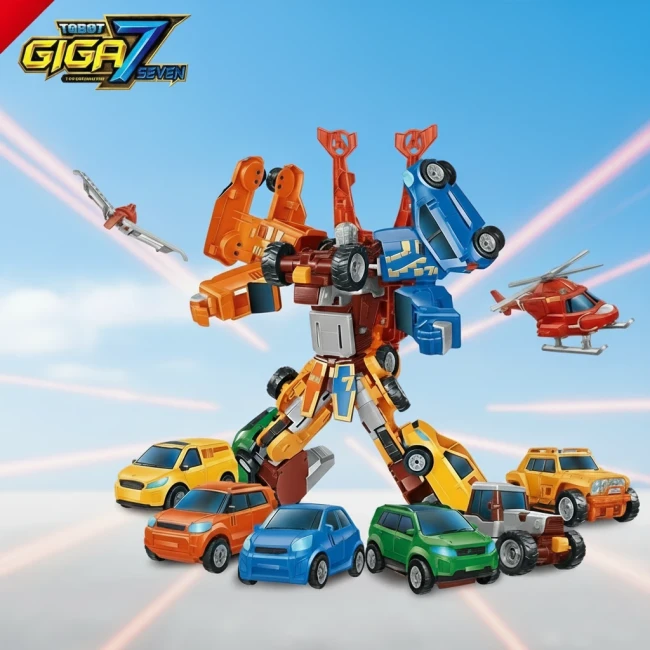 Трансформер Тобот Гига 7 (528 A) 29 см, 7 в 1 Трансформер Тобот Гига 7 (528 A) 29 см, 7 в 1
