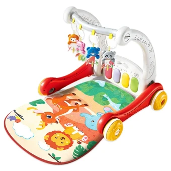 Ходунки-каталка коврик Rack & Walker 977-979 2 в 1 (подсветка, мелодии, пальчиковые игры, пианино) Ходунки-каталка коврик Rack & Walker 977-979 2 в 1 (подсветка, мелодии, пальчиковые игры, пианино)