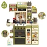 Дитяча кухня Kitchen WY 512-1 A (висота 122 см, 71 елемент, світло, звук, вода, кулер, холодильник)
