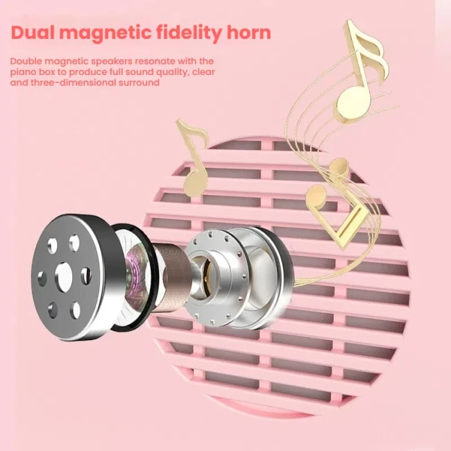 Детское пианино Piano MSS 016 со стульчиком (микрофон, запись, подсветка, USB, от сети/батареек) Детское пианино Piano MSS 016 со стульчиком (микрофон, запись, подсветка, USB, от сети/батареек)