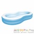 Детский надувной бассейн Bestway 54117 голубой 262 х 157 х 46 см