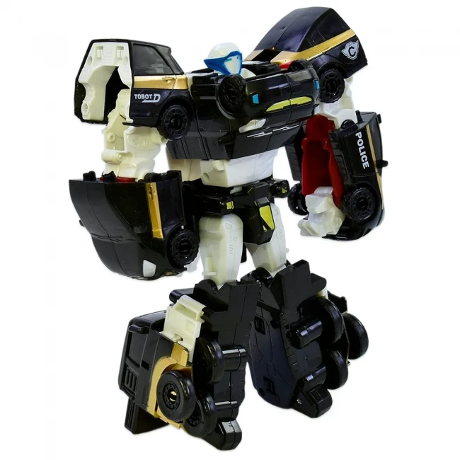 Трансформер Тобот Кватран (519) 21 см, 4 машинки