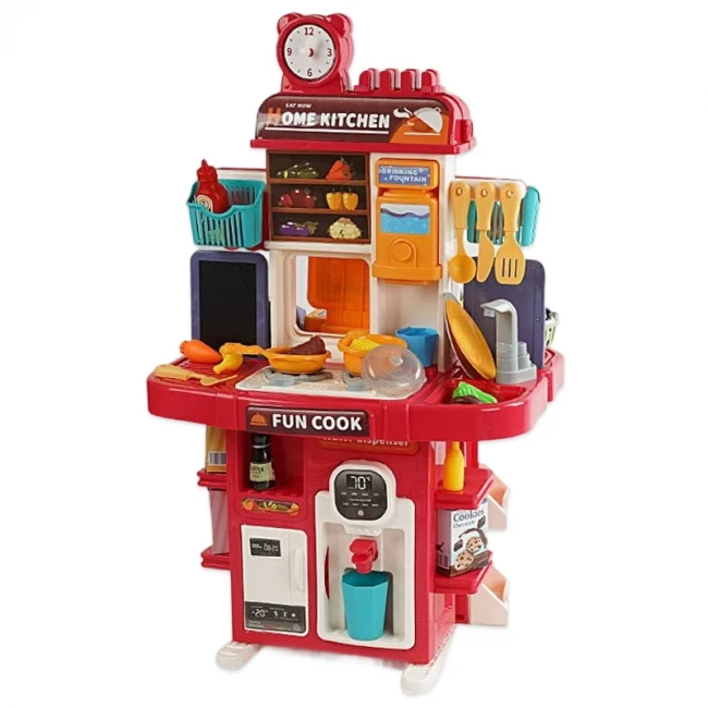 Детская кухня + супермаркет Kitchen&Shop L 666-88 (высота 77 см, свет, звук, вода, парогенератор, кулер, холодильник) Детская кухня + супермаркет Kitchen&Shop L 666-88 (высота 77 см, свет, звук, вода, парогенератор, кулер, холодильник)