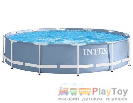 Каркасный наливной бассейн Intex (28710) круглый 366 х 76 см Каркасный наливной бассейн Intex (28710) круглый 366 х 76 см